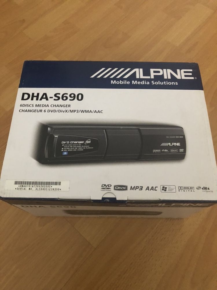 DVD-чейнджер Alpine DHA-S690