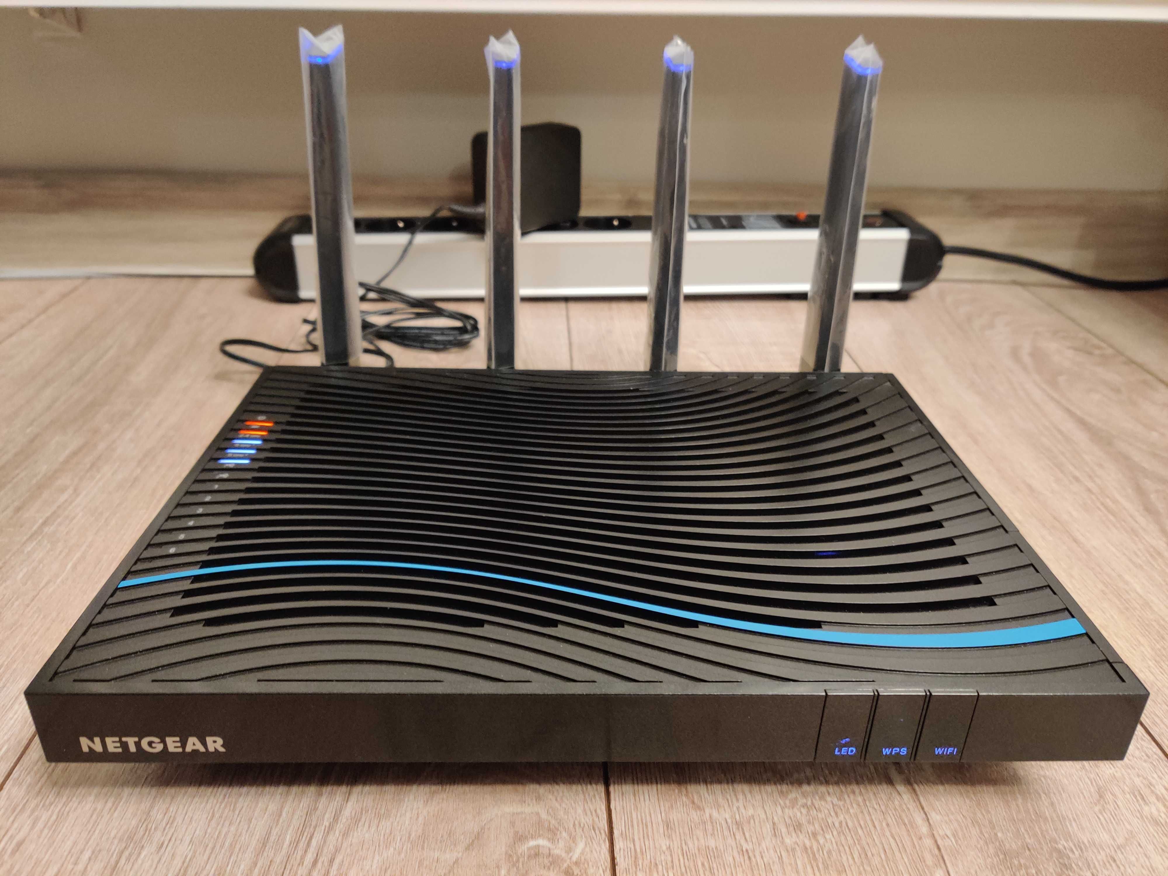 Świetny i stabilny router Netgear Nighthawk X8 AC5300 WiFi + VDSL/ADSL