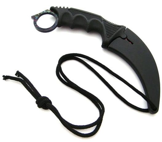 Ostry Taktyczny Nóż Karambit CS:GO Z Pokrowcem Pazur Pokrowiec 062P