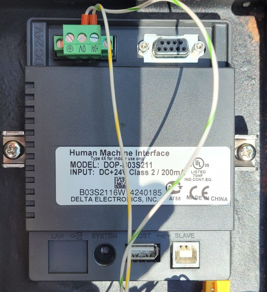 Panel operatorski DELTA DOP-B03S211 DOPB03S211 human machine interface