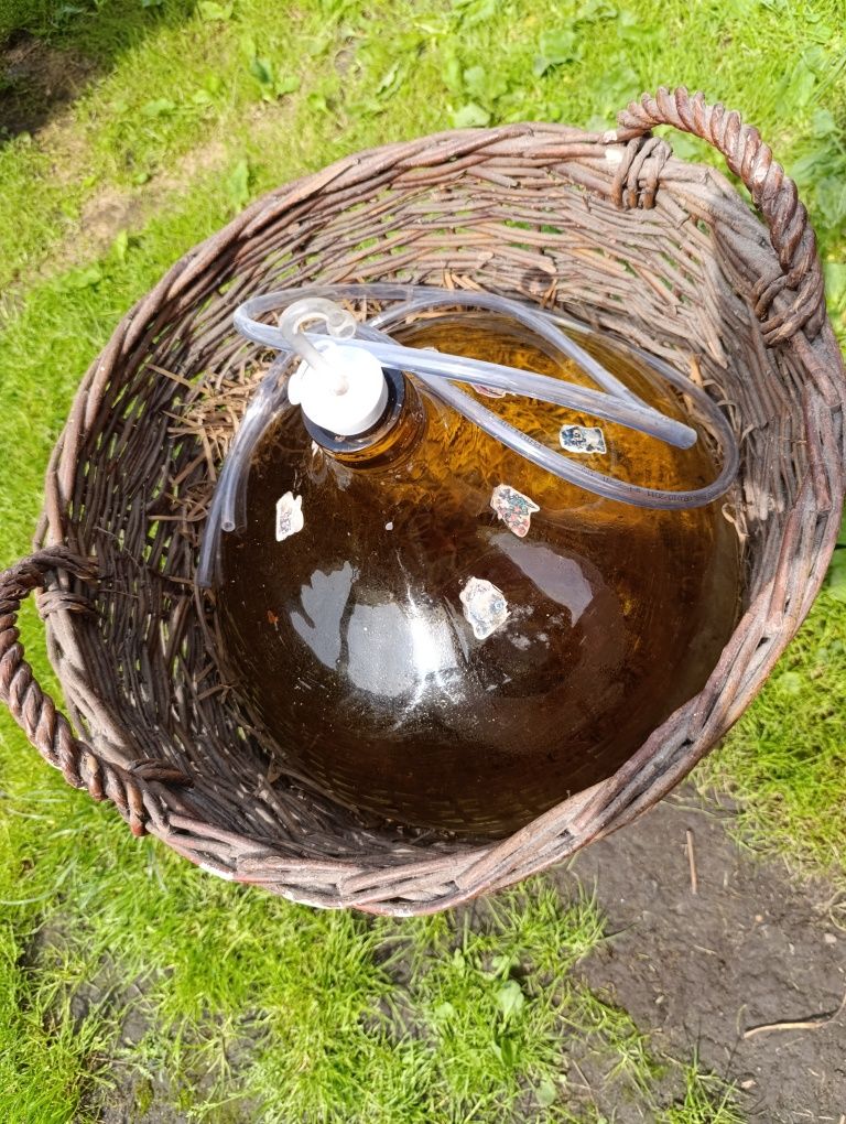 Szklany Gąsior 5L, 10L, 34L