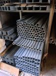 Słupek  ogrodzeniowy fi 38 x1.5mm dl 230cm ocynk ogrodzenie