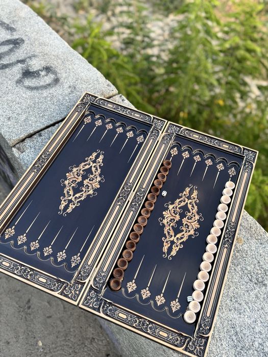 Нарди шахмати із дерева PREMIUM