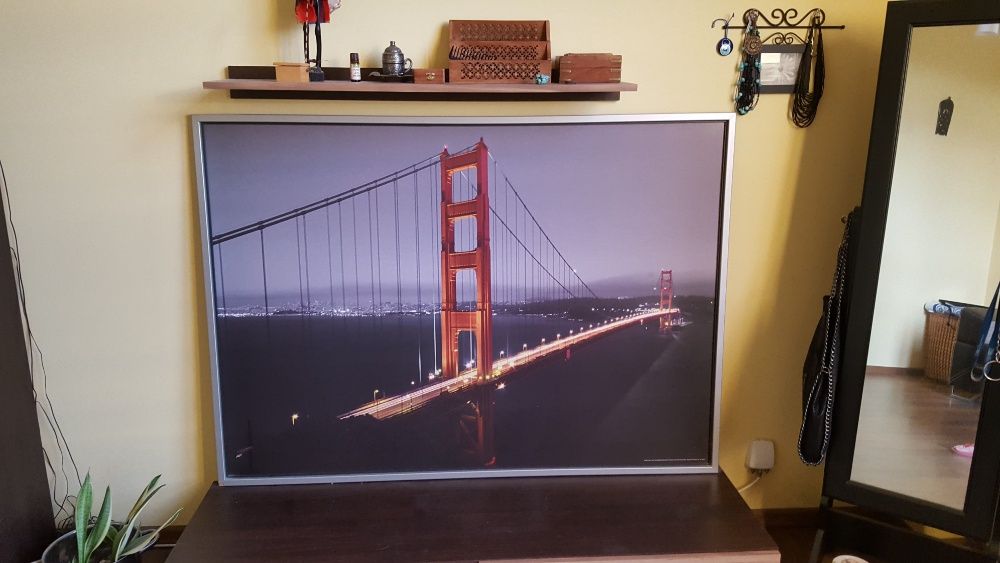 Duzy obraz Golden Gate Bridge most San Francisco