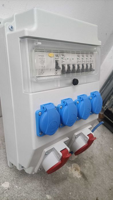 skrzynka elektryczna typ Ros11/x-23 A, IP 54 230/400 V 50Hz