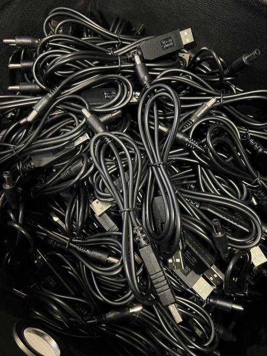 Кабель живлення USB для роутера від повербанку 12V