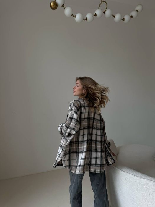 Тепла жіноча кашемірова сорочка