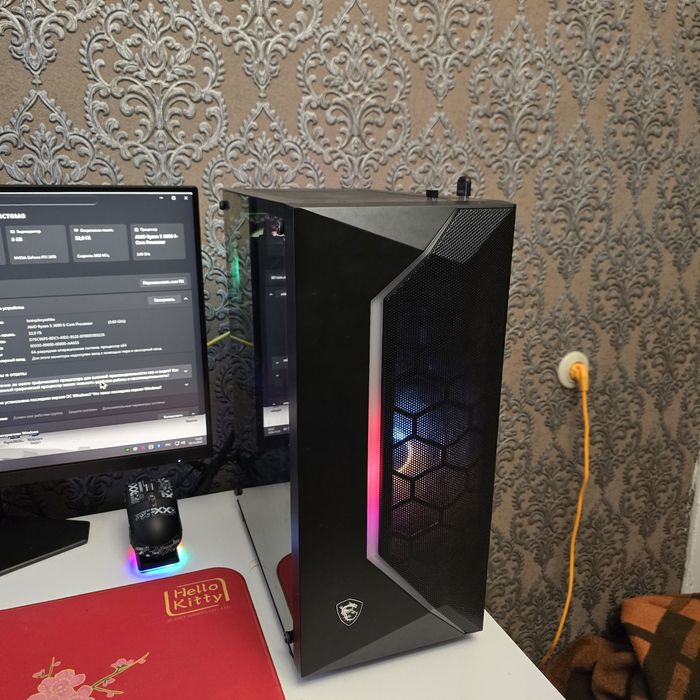 Ігровий ПК Ryzen 5 3600 6 ядер + EVGA RTX 3070 8 ГБ + 32GB ОЗУ 2 ТБ