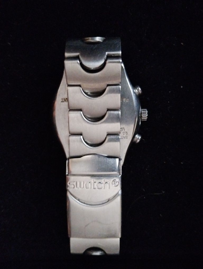 Годинник  швейцарський з хронографом  Swatch swiss irony