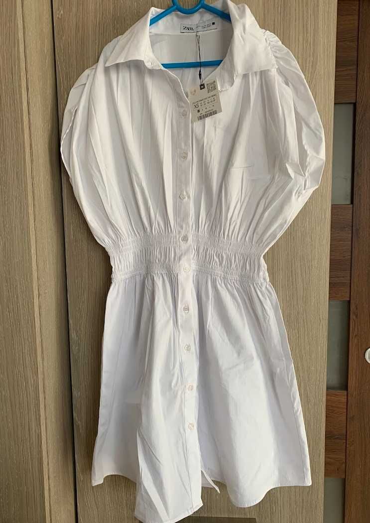ZARA sukienka koszulowa nowa z metką, rozmiar 34, XS