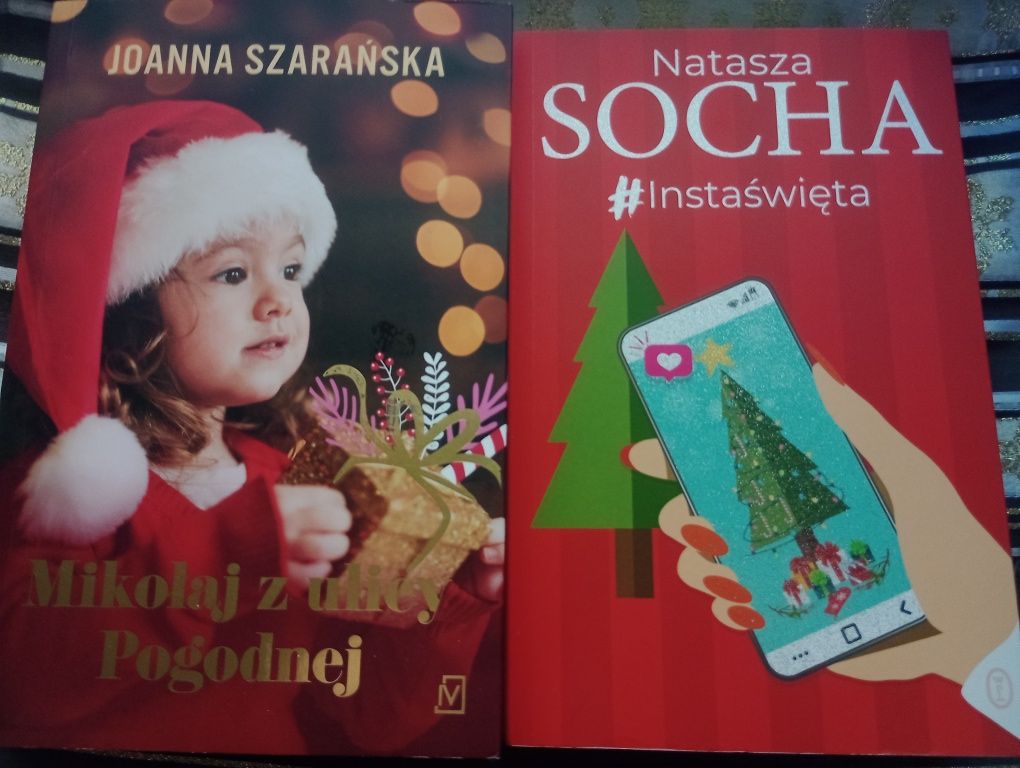 Nowości 2023 Socha #Instaświęta i Szarańska Mikołaj z ulicy Pogodnej