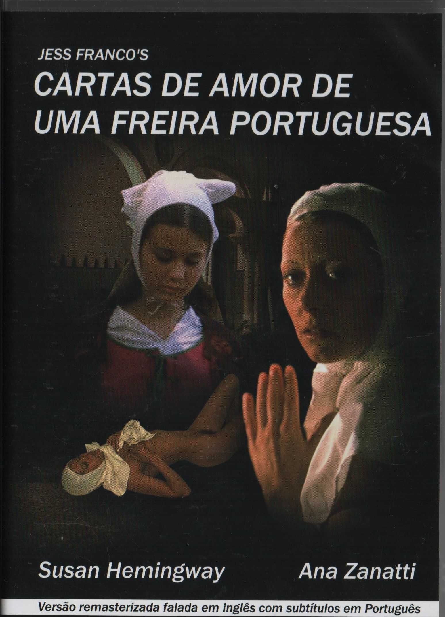 Dvd Cartas de Amor de Uma Freira Portuguesa - erótico - selado