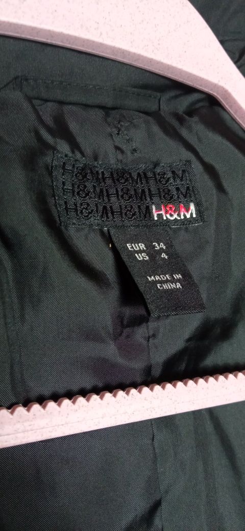 H&M Kurtka damska czarna XS/S