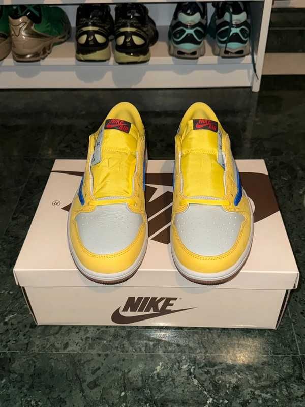 Travis Scott x Jordan Air Jordan 1 Low OG Canary Yellow 42 EU