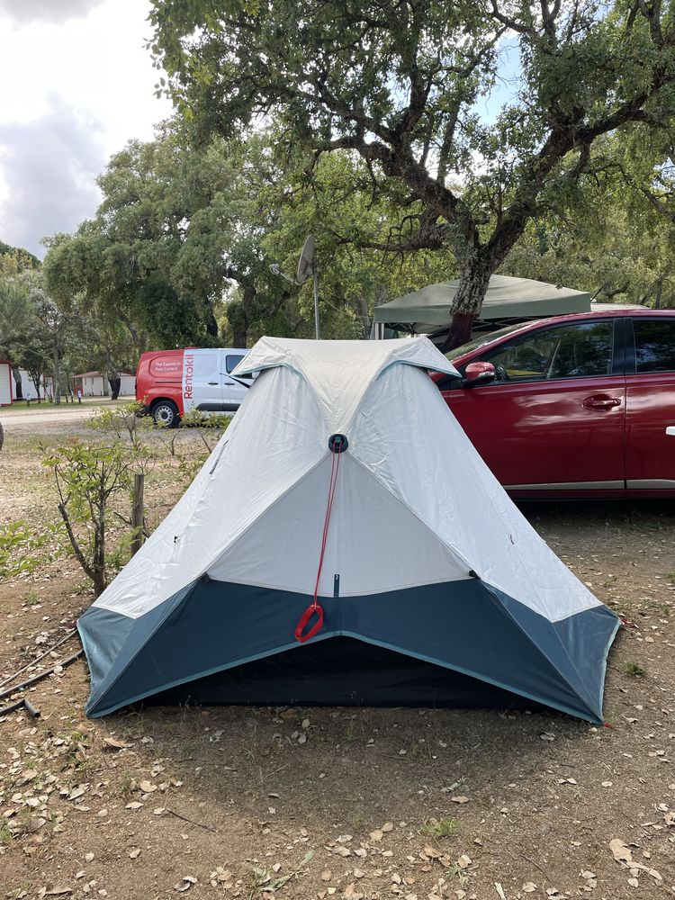 Tenda Campismo 2 Seconds Easy (Fresh & Black) 5anos de Garantia