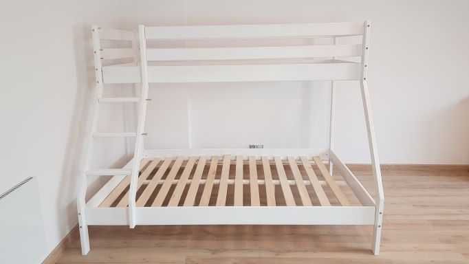 Łóżko piętrowe pod materac 90x200 i 140x200