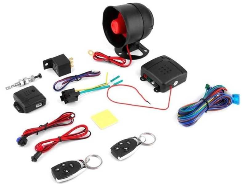 Kit sistema alarme universal para carros carrinha caravana auto NOVO