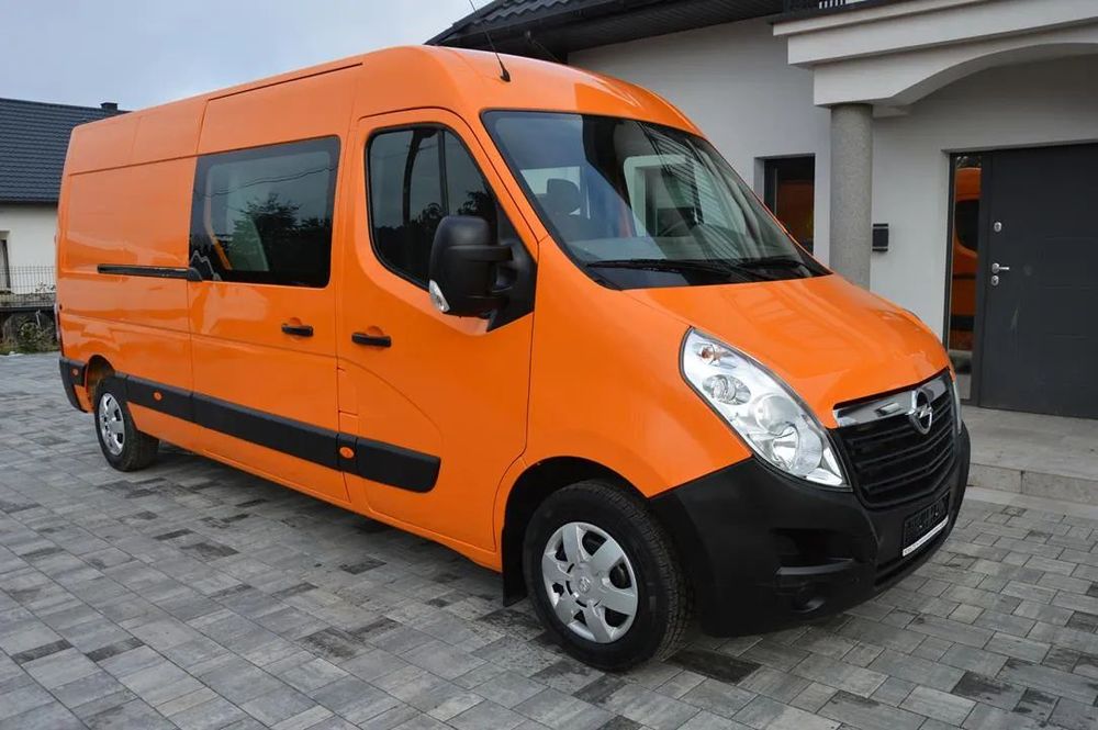 Opel Movano  Master 2.3 CDTI 130KM L3H2 1wł DOKA/Brygadówka Klima