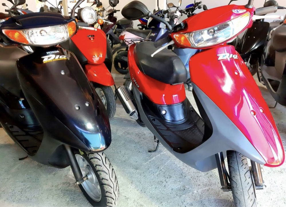 Скутера З контейнера Honda, Dio