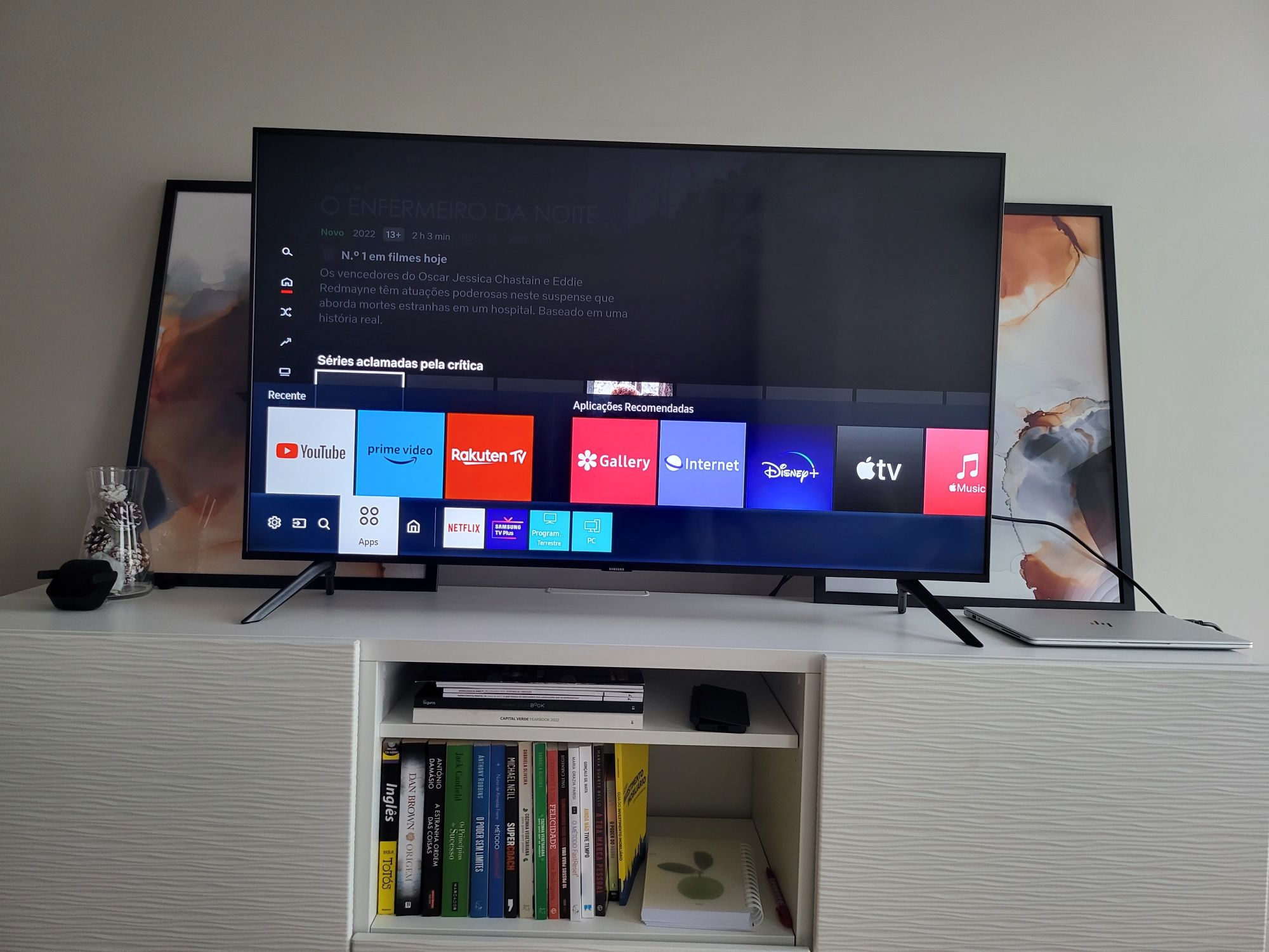 Tv Samsung 50 Smart Tv + Ecra 4k + Apps + Youtube + Netflix