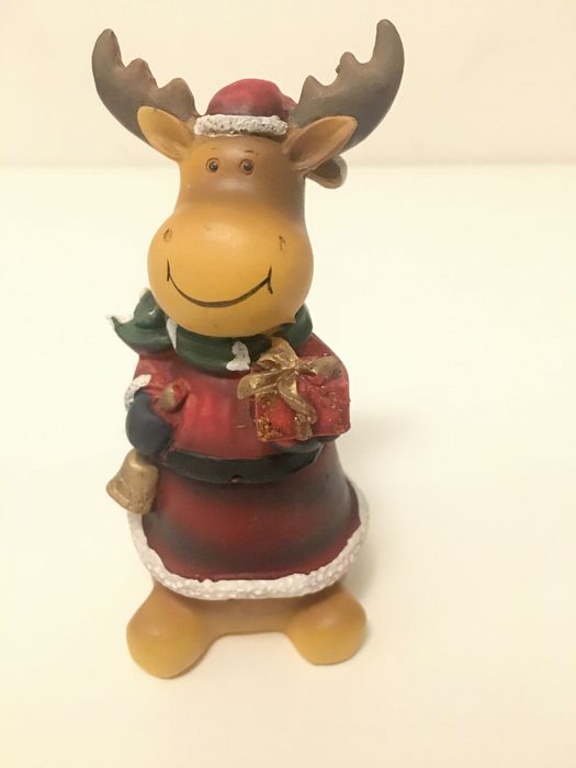 Wyprzedaż - Opakowanie na prezent figurki św Mikołaj