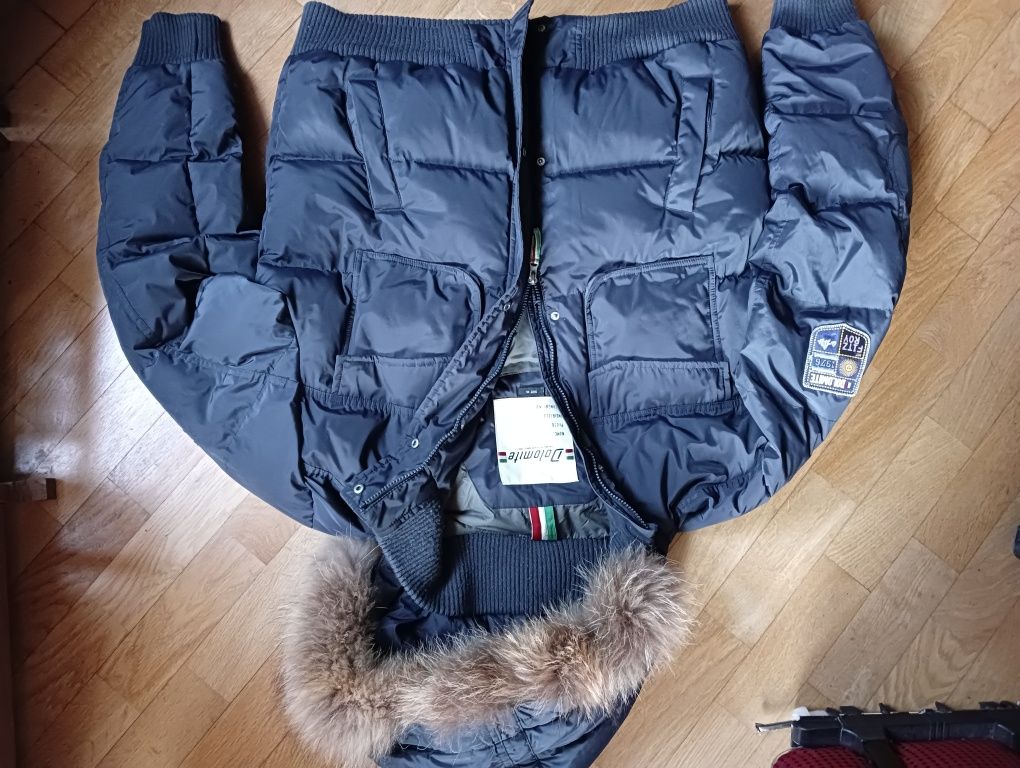 Włoska kurtka puchowa Dolomite jackets XL j. hugo boss canada goose 52