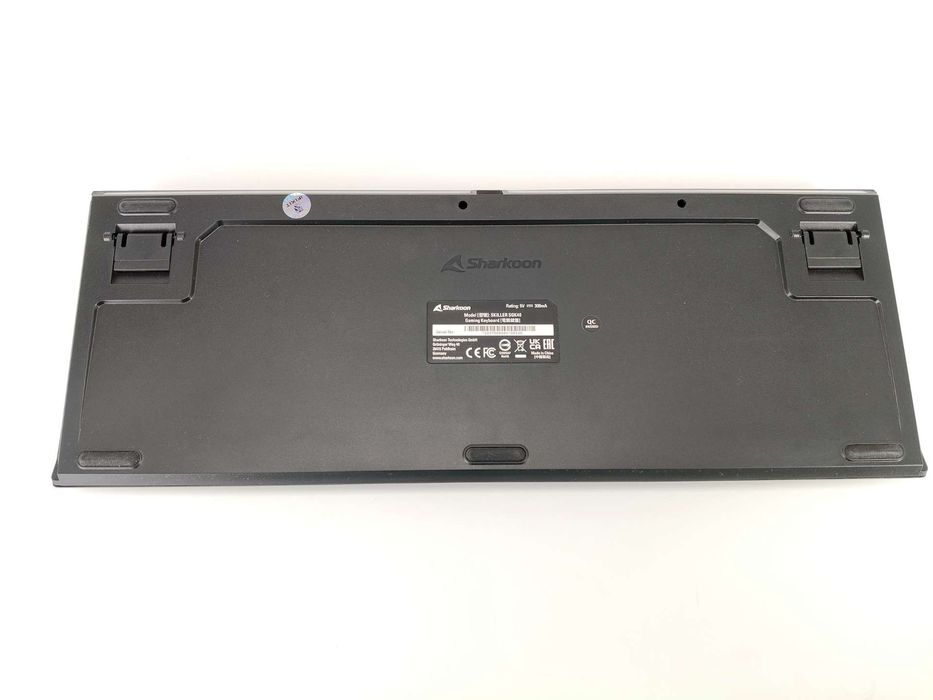 Klawiatura Sharkoon Skiller SGK40 RGB mechaniczna czarna QWERTZ