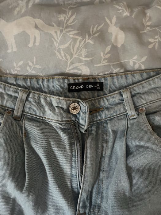 Jeansy niebiskie r.32 Cropp