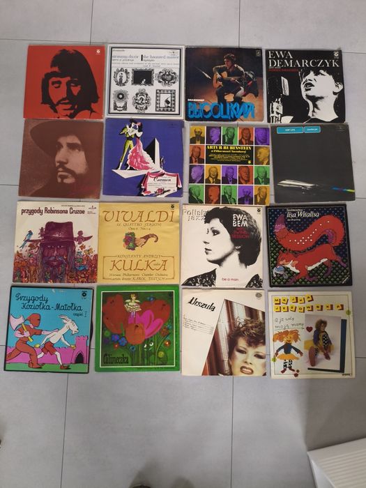 Płyty winylowe Niemen, Arp Live, Bem, Jantar