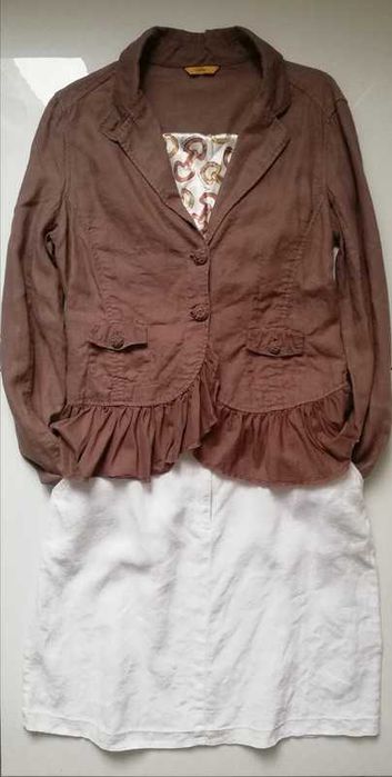 Lniana marynarka Stefanel 100% Len