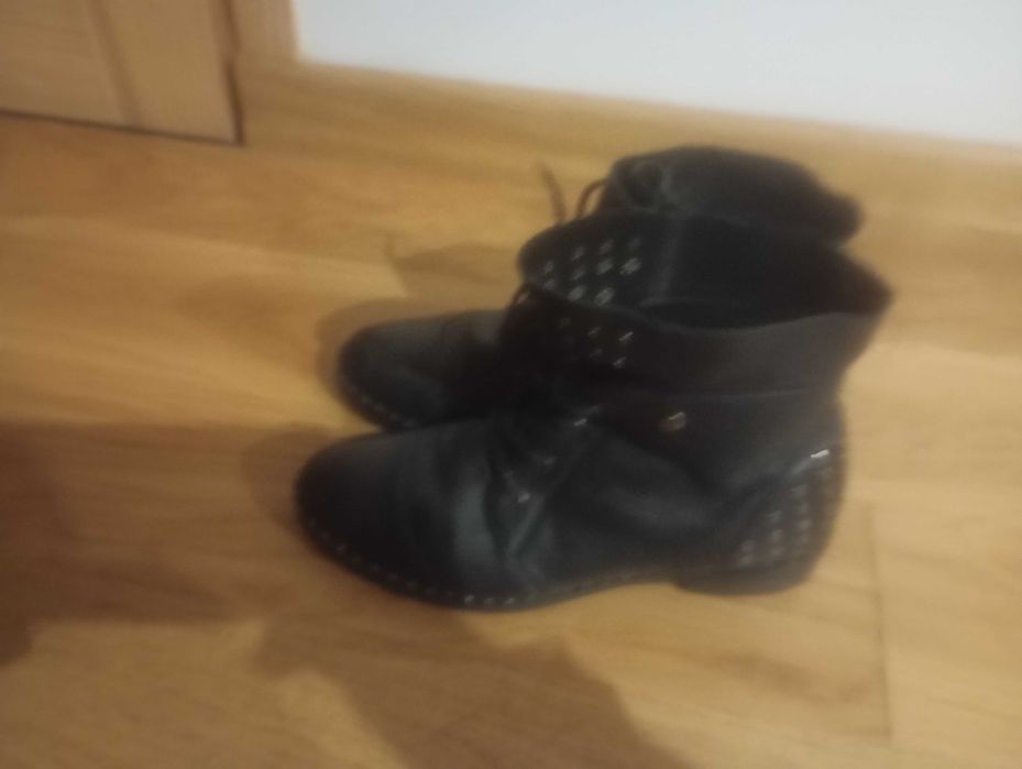 Buty skórzane Badura rozmiar 37