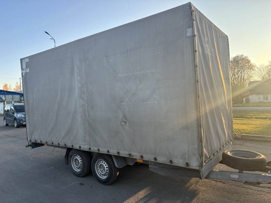 Двохосний прицеп/лавета