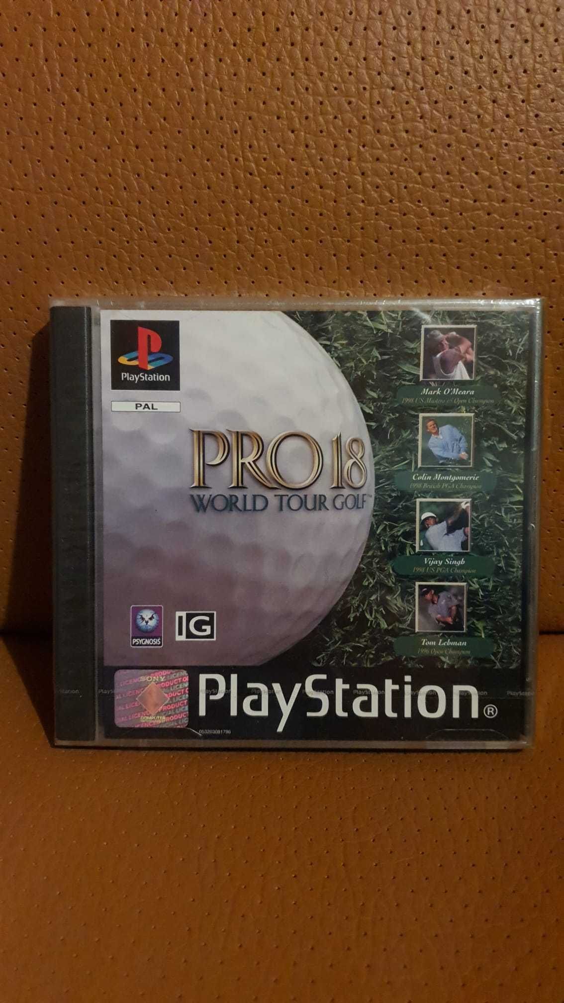 Pro 18 World Tour Golf (Selado) Playstation 1 PAL Jogo ps1 psx psone