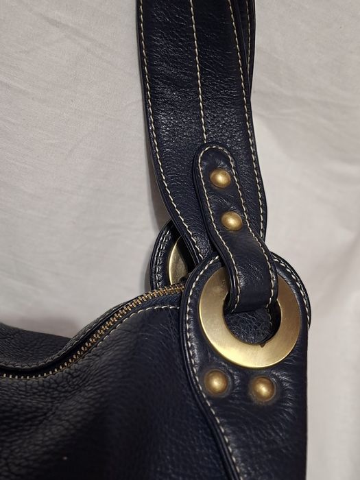 Шкіряна сумка-хобо