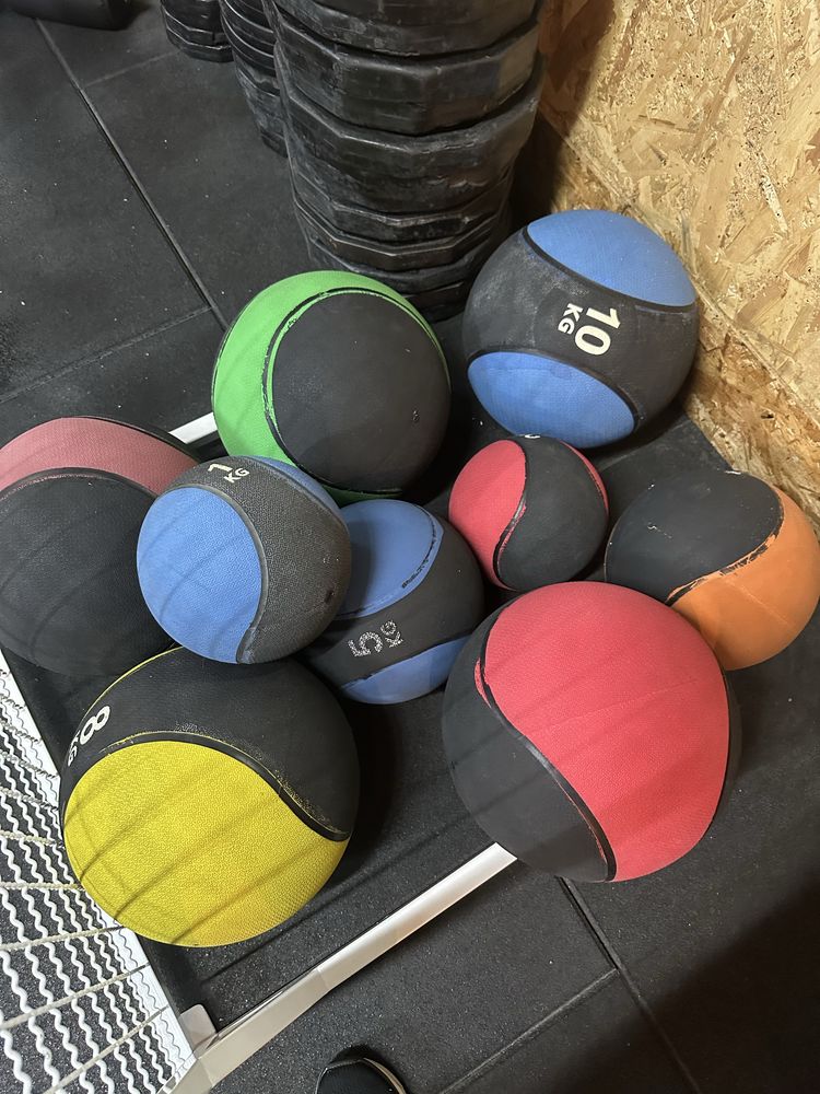 Bolas medicinais (kit de 10 bolas de 1kg a 10kg)