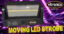 moving led strob, novo