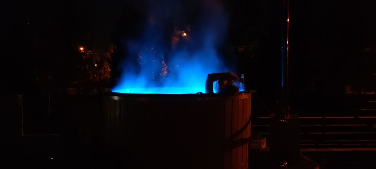 Balia ogrodowa hot tub ruska bania