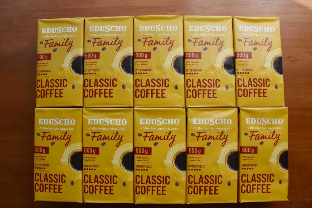Kawa mielona Eduscho Family 500g – 10 sztuk