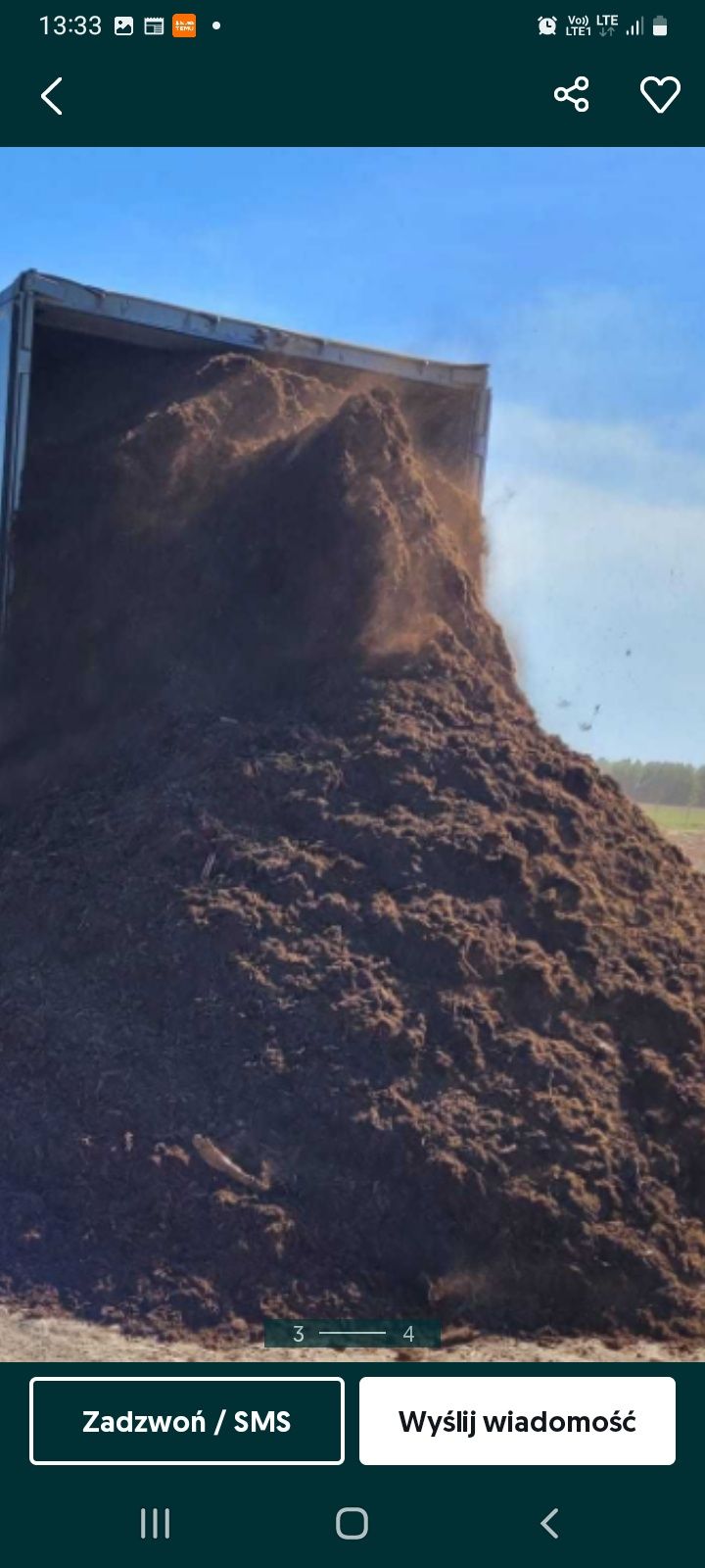 Torf kwaśny ruchoma podłoga