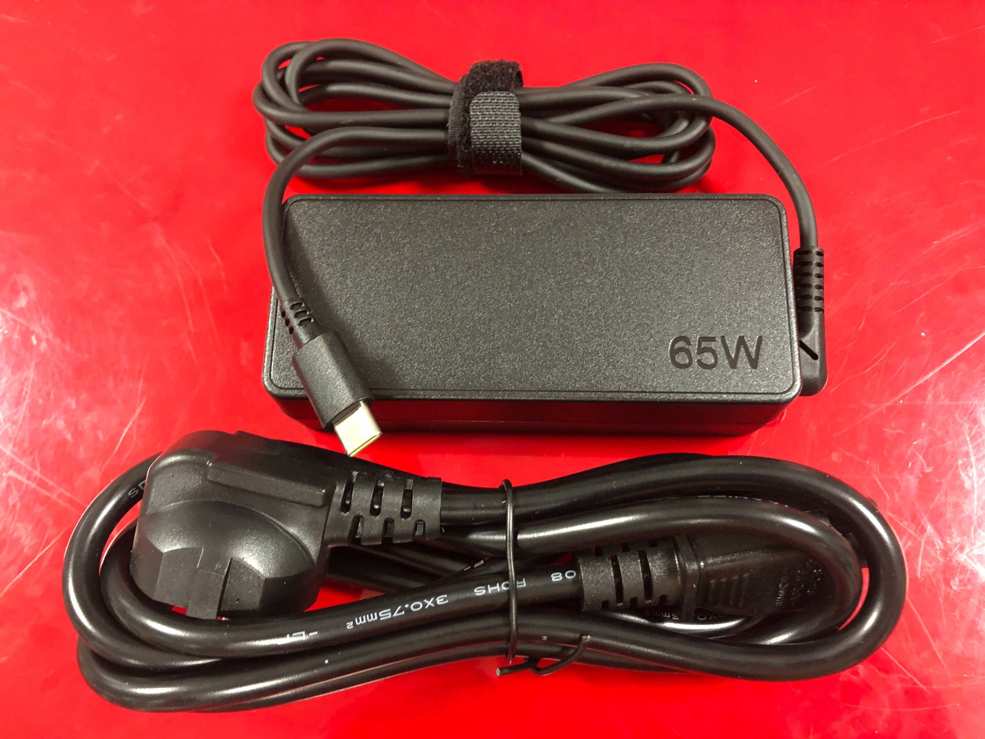 Nowy Zasilacz Ładowarka do Laptopa Tabletu 65W USB-C FV23%