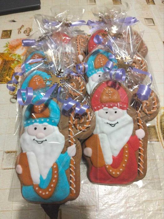 Ибирные (имбирно-медовые) пряники