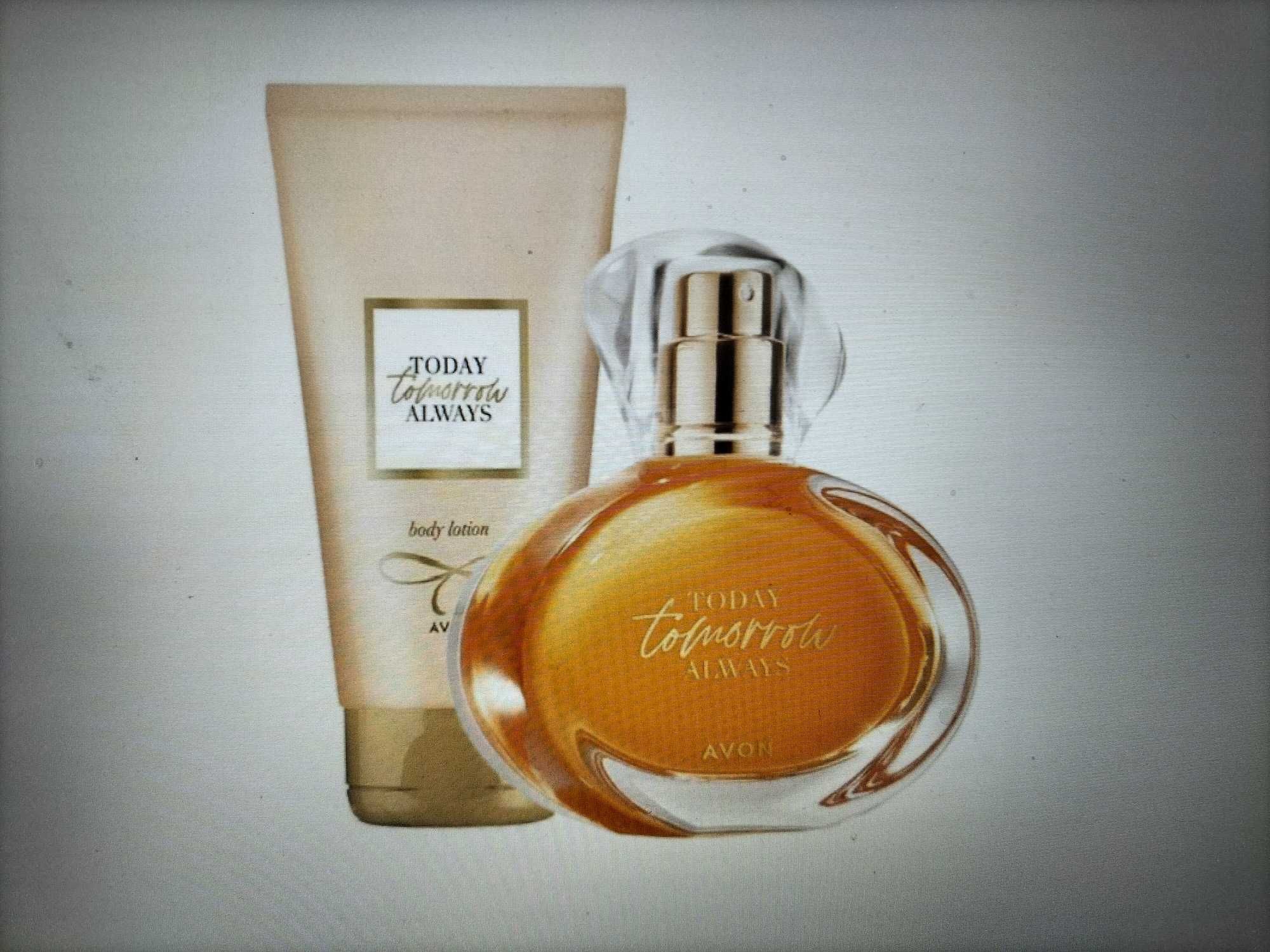 Avon TTA Tomorrow Zestaw Damski Perfumy + Balsam