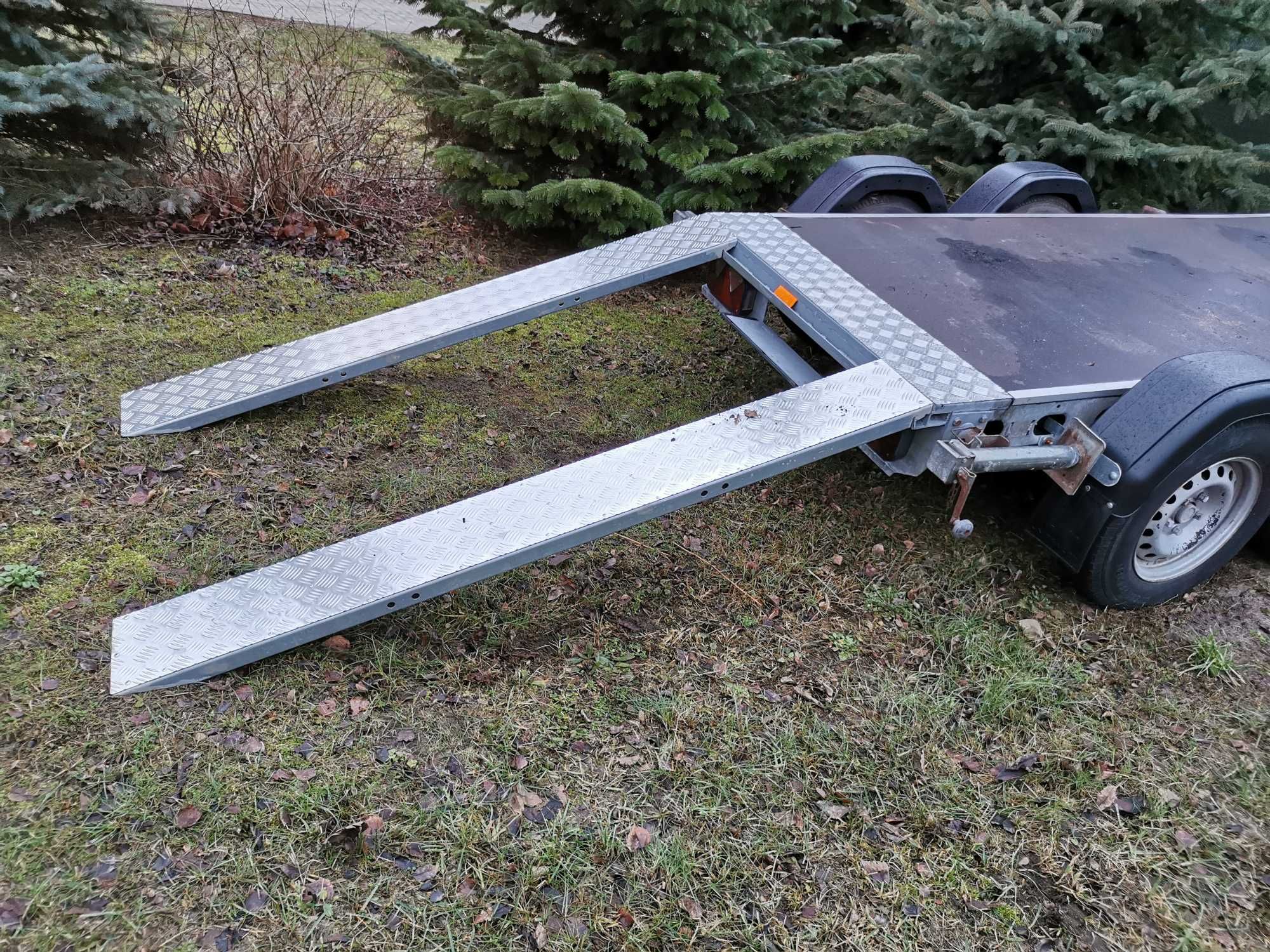 Laweta platforma przyczepa 2000kg do Quada , mini koparki mocna
