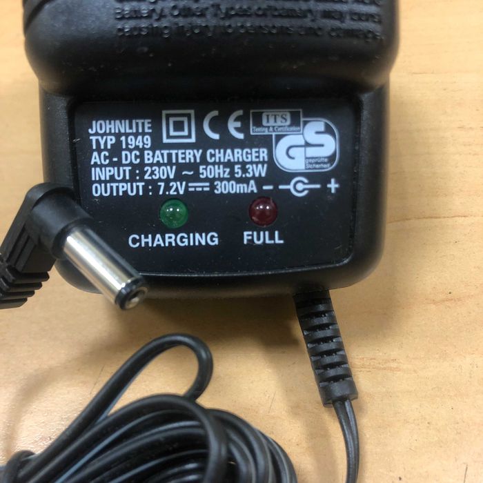 Зарядний пристрій JOHNLITE TYP 1949 7.2V 300mA