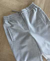 Eleganckie spodnie wiskoza na gumce Zara XS 164cm cygaretki chinosy