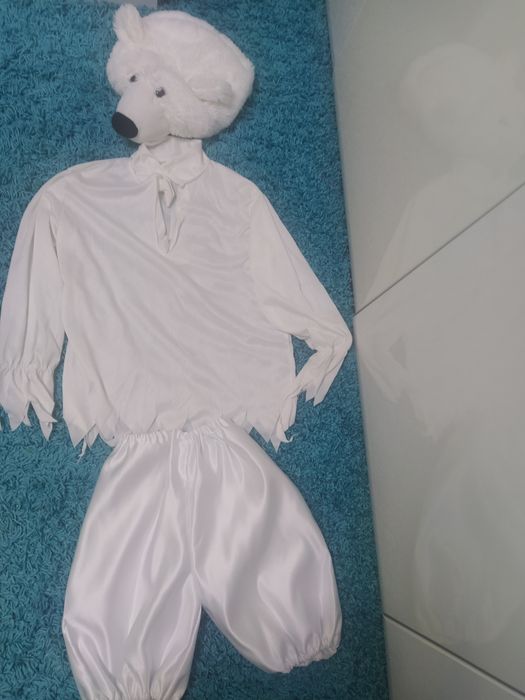 Костюм ведмедика,мішка ,ведмідь,білий ведмідь