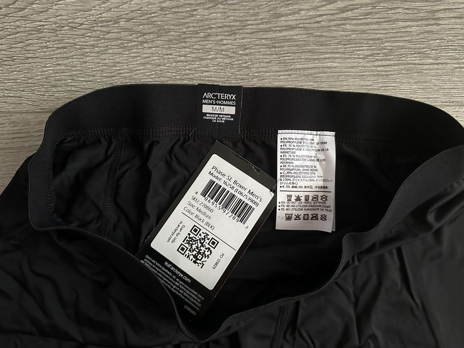 Чоловічі труси Arc'teryx Phase SL Boxer Men's