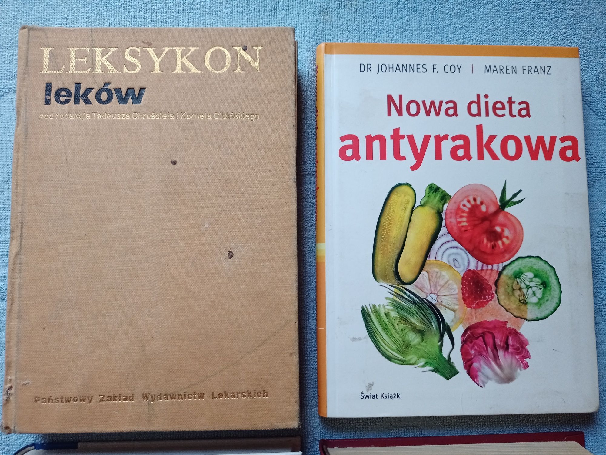Rodzinny domowy poradnik medyczny leksykon dieta antyrakowa 4szt