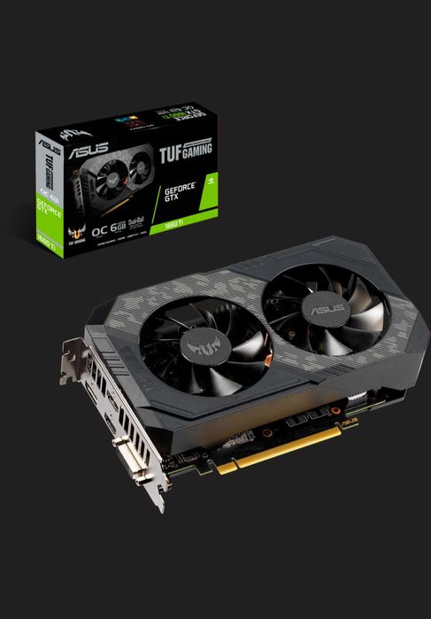 Продам Asus Geforce GTX 1660 Ti Tuf Gaming OS Edition 6gb 192bit