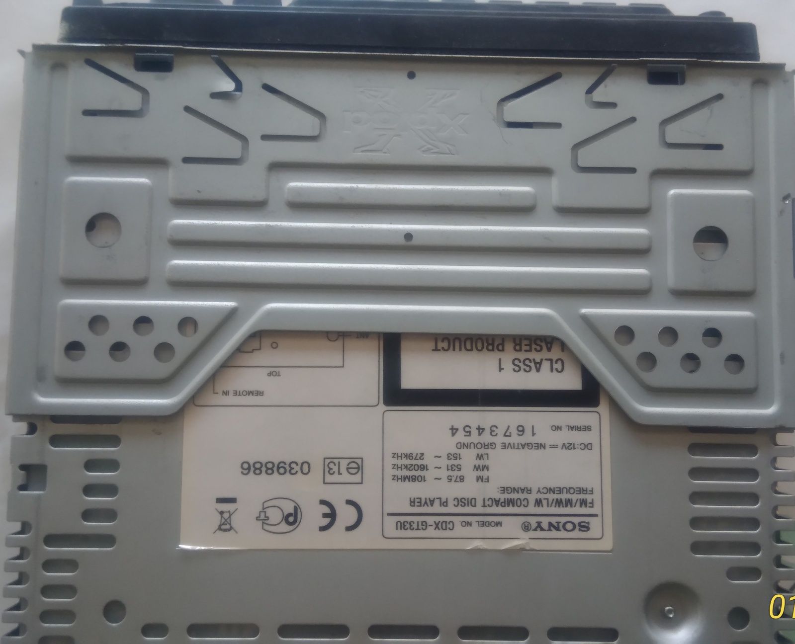 Rádio para  carro